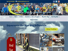 Tablet Screenshot of blueskybicycles.com